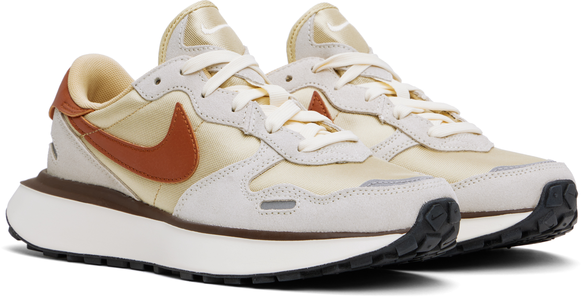 Yellow & Gray Phoenix Waffle Sneakers