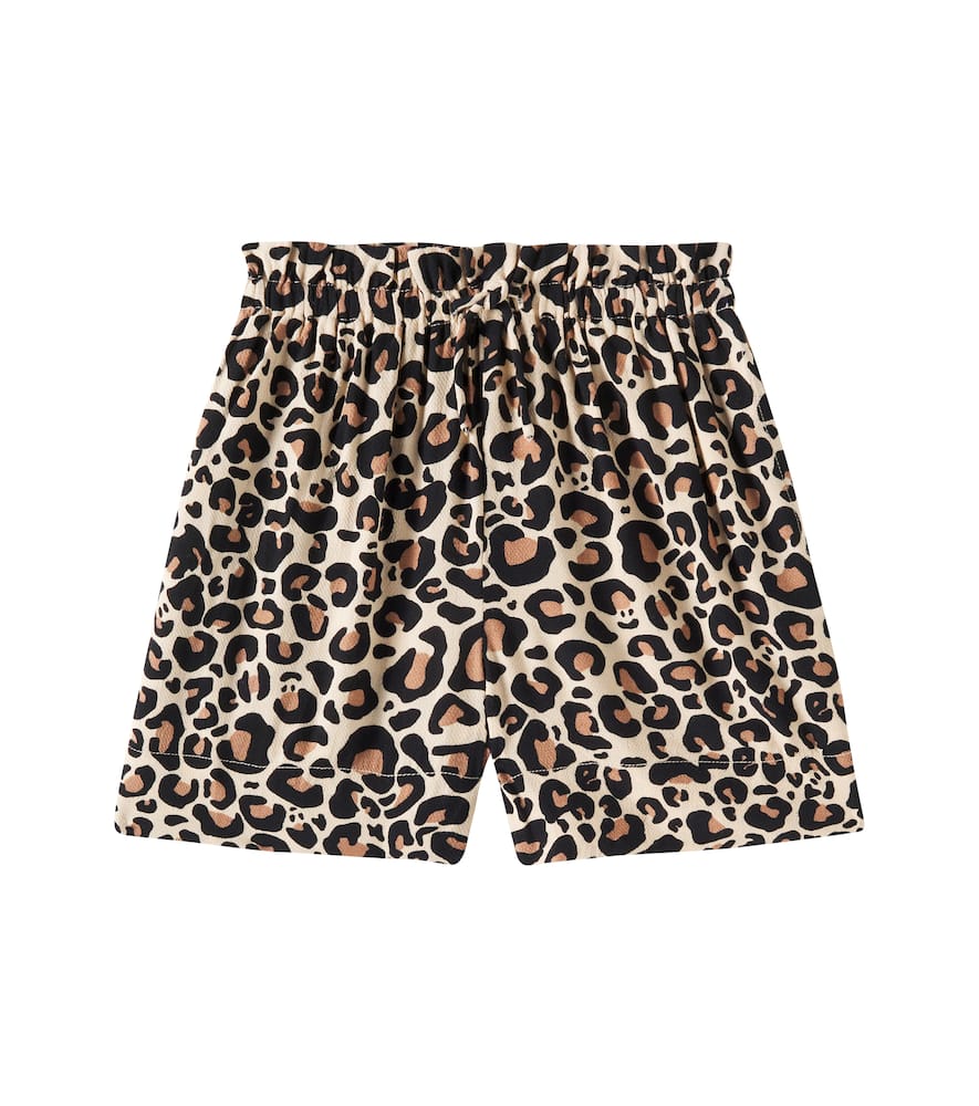 Molo Aisia leopard-print shorts