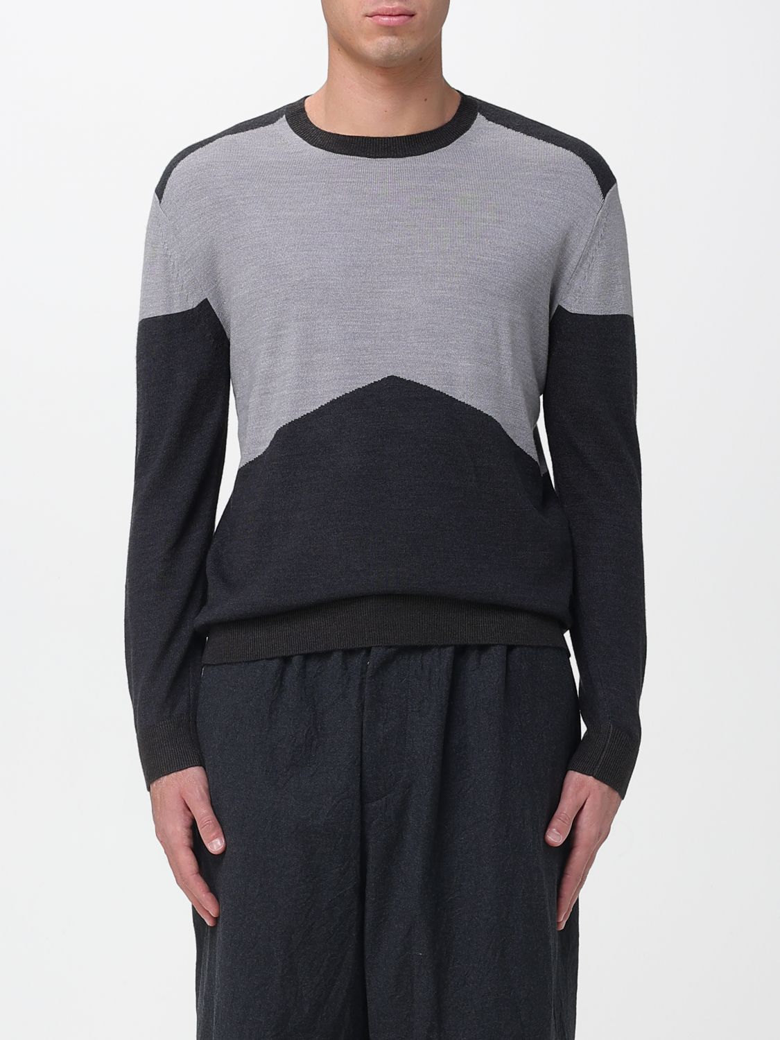 Sweater Men color Charcoal