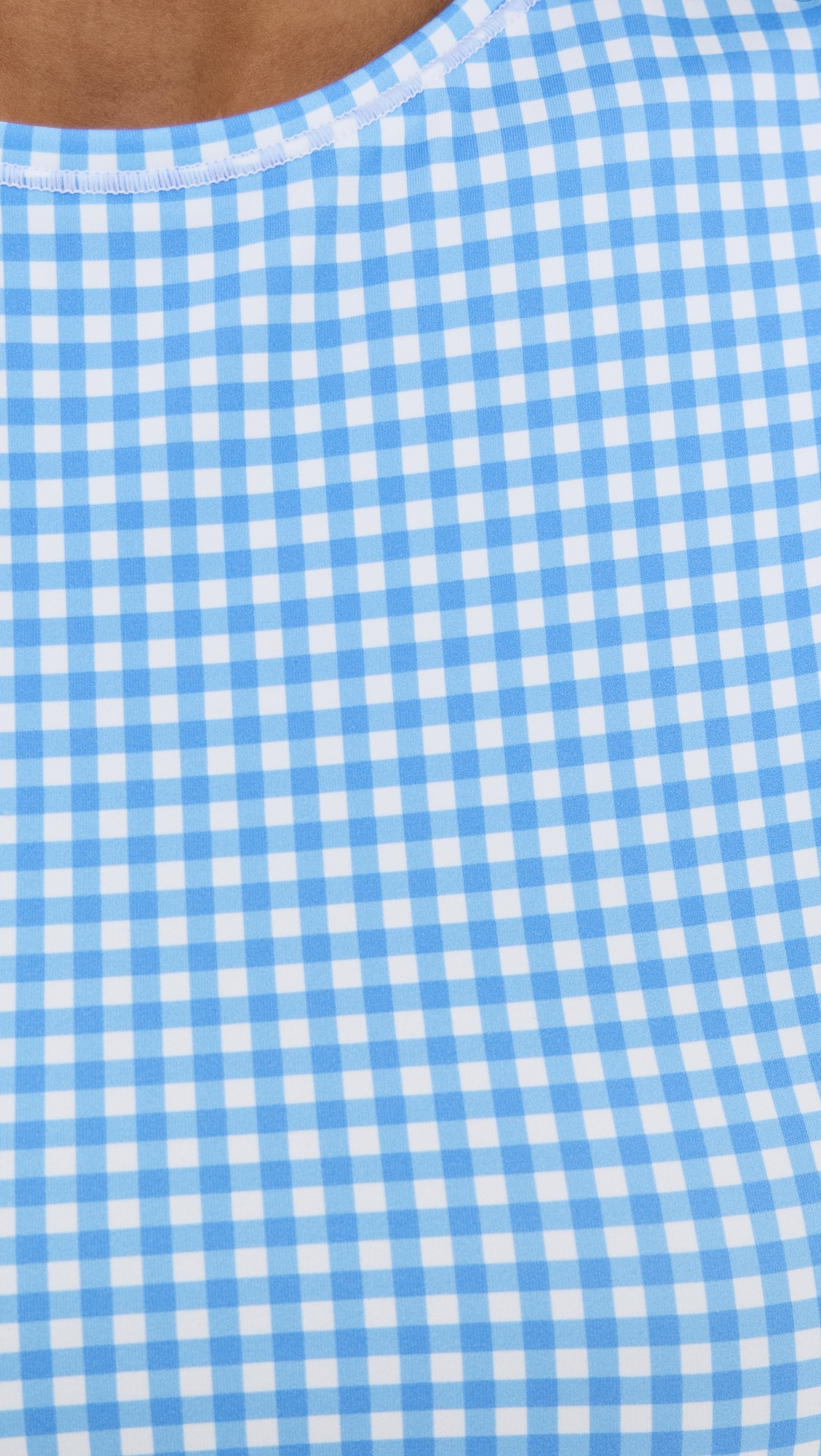 Addison Bay 여성 Racquet Dress Cerulean Gingham
