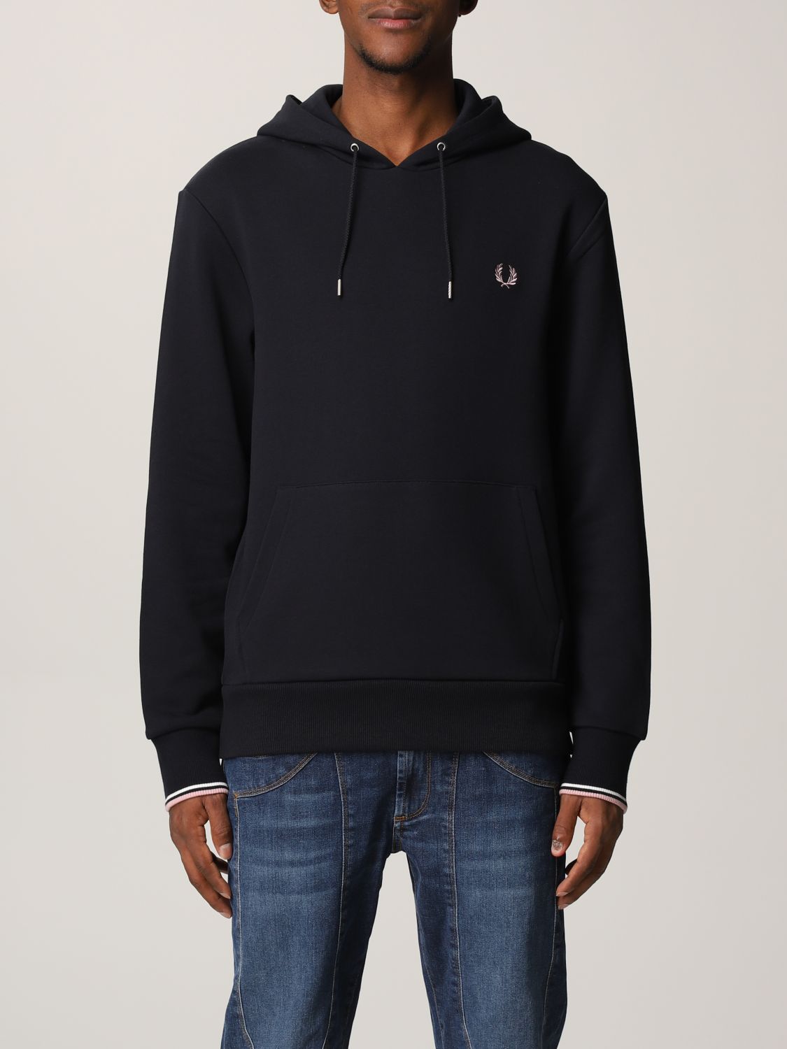Sweatshirt Men color Navy