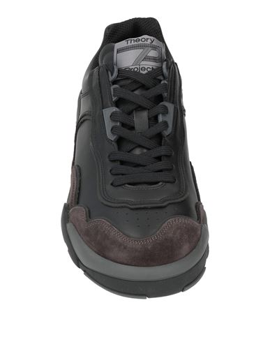 Man Sneakers Black Size 10 Leather