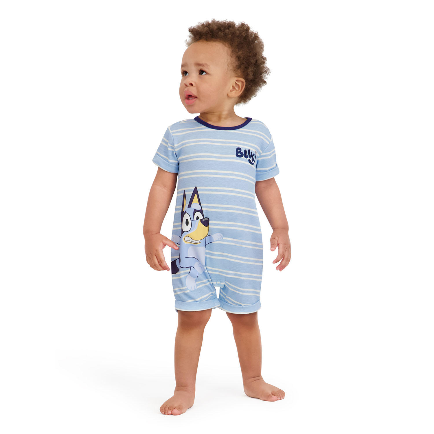 2Pk Romper Bluey 18M:- Bluey - Online Only