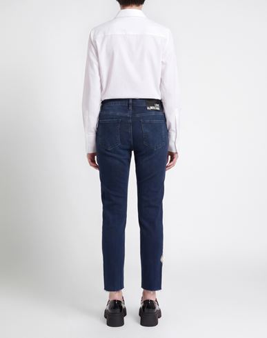 Woman Jeans Blue Size 26 Cotton, Polyester
