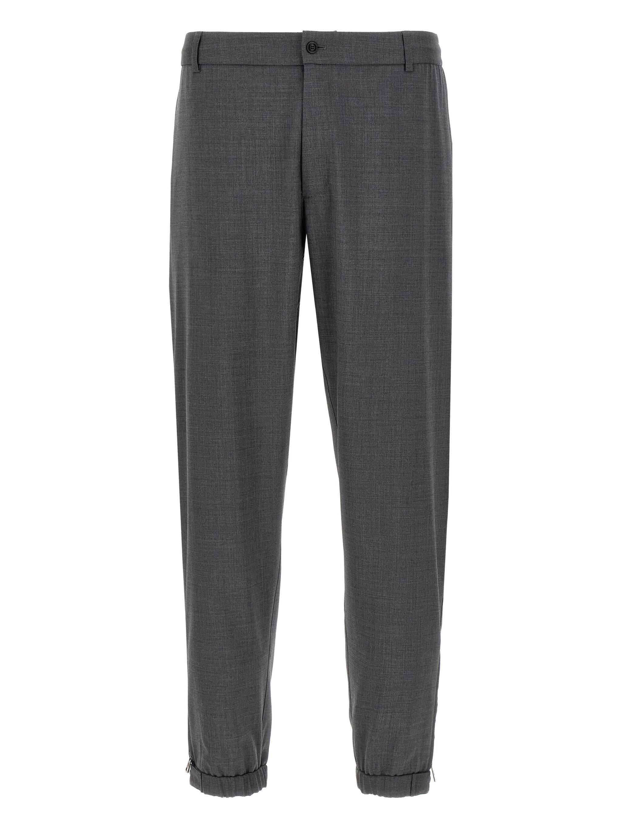 Men's -Style Blue Trousers