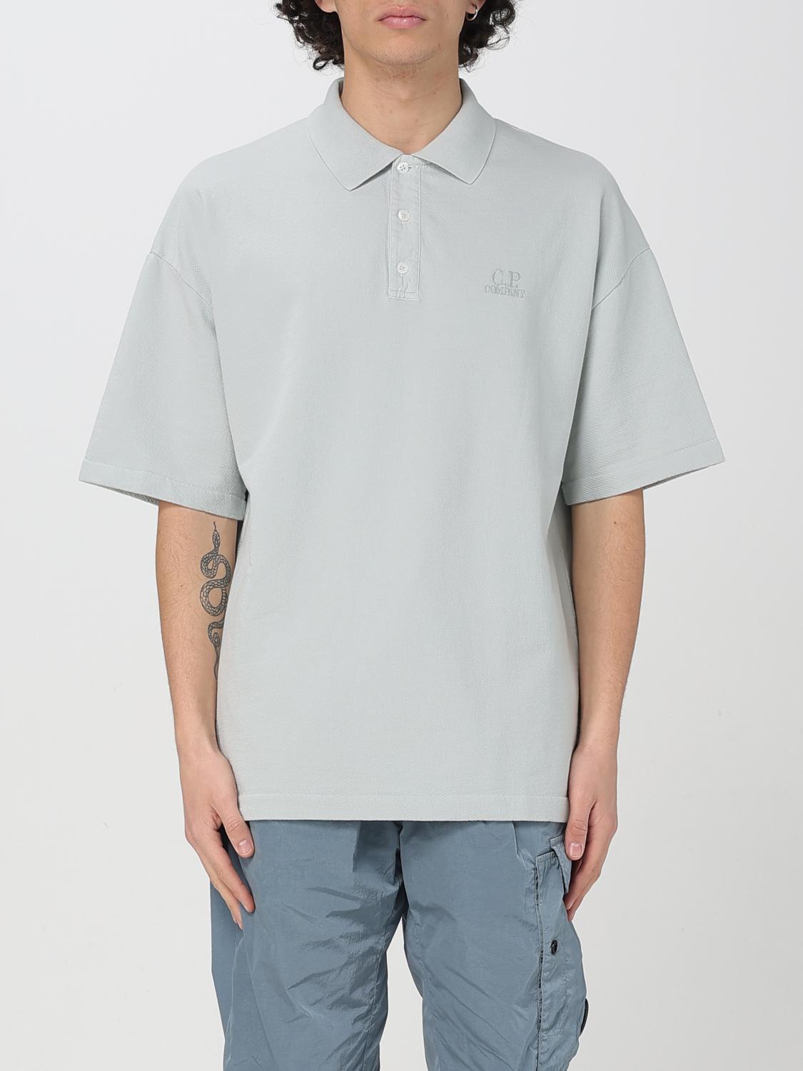 Polo Shirt C. P. COMPANY Men color Gnawed Blue