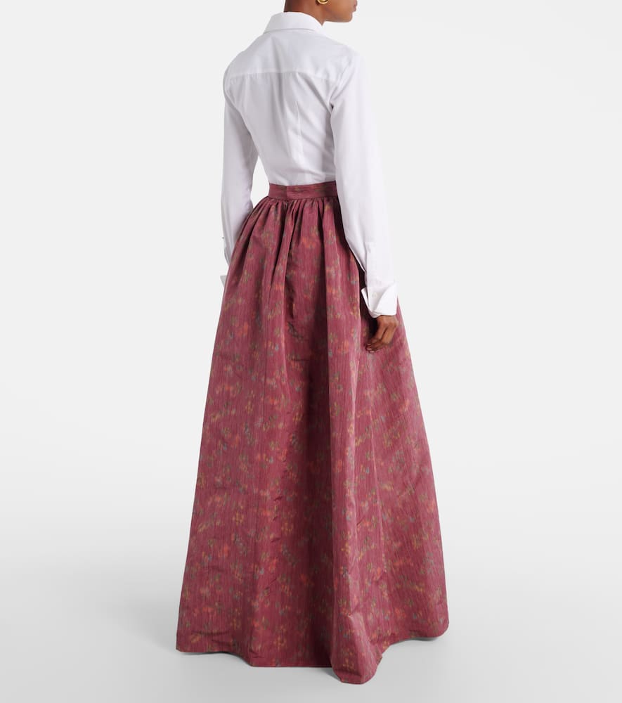 Morgaine floral maxi skirt