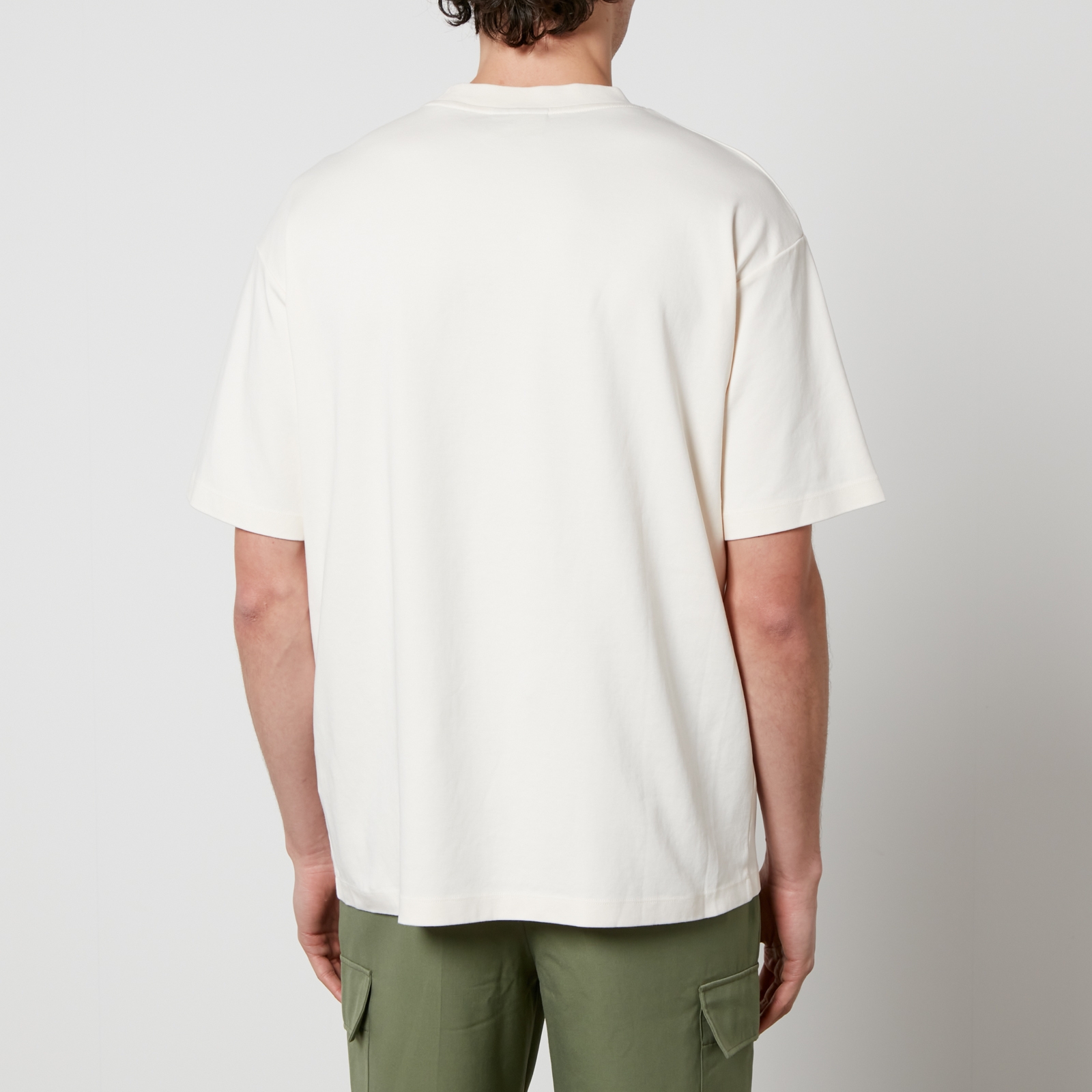 Drôle de Monsieur Le T-Shirt Pinceaux Cotton-Jersey T-Shirt - S