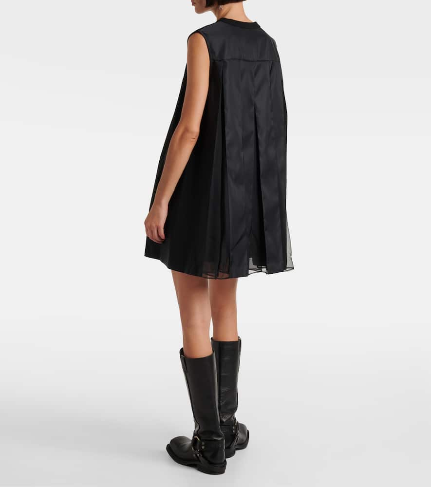 Paneled minidress