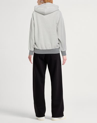 Woman Sweatshirt Ivory Size M Cotton