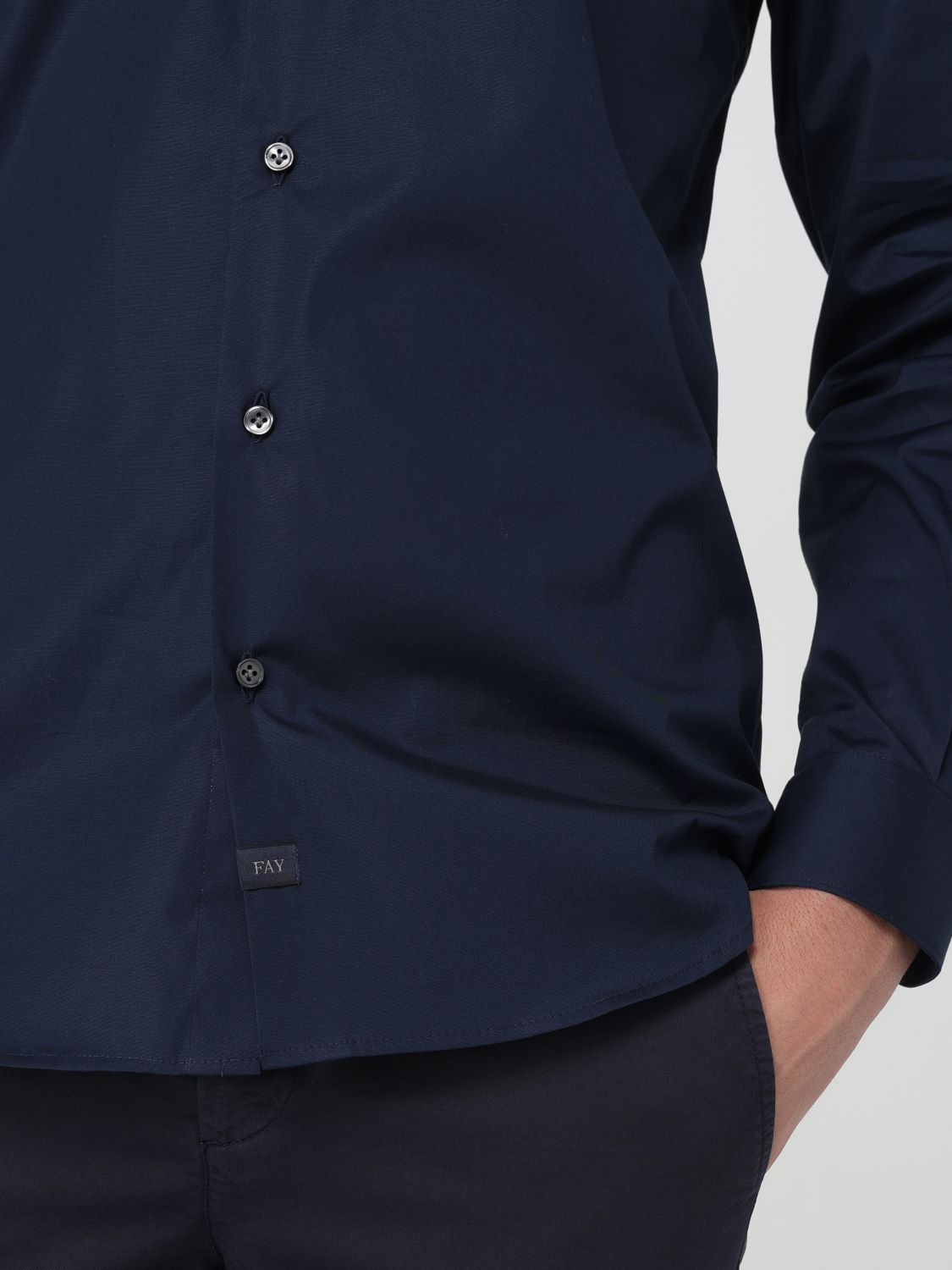Shirt Men color Blue