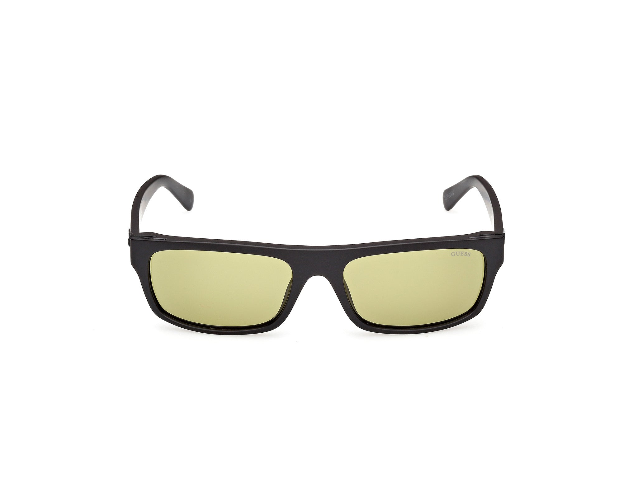 Guess Hombre Guess GU00276 02N Gafas de sol Inyectado Negro Verde Cuadrada Norma