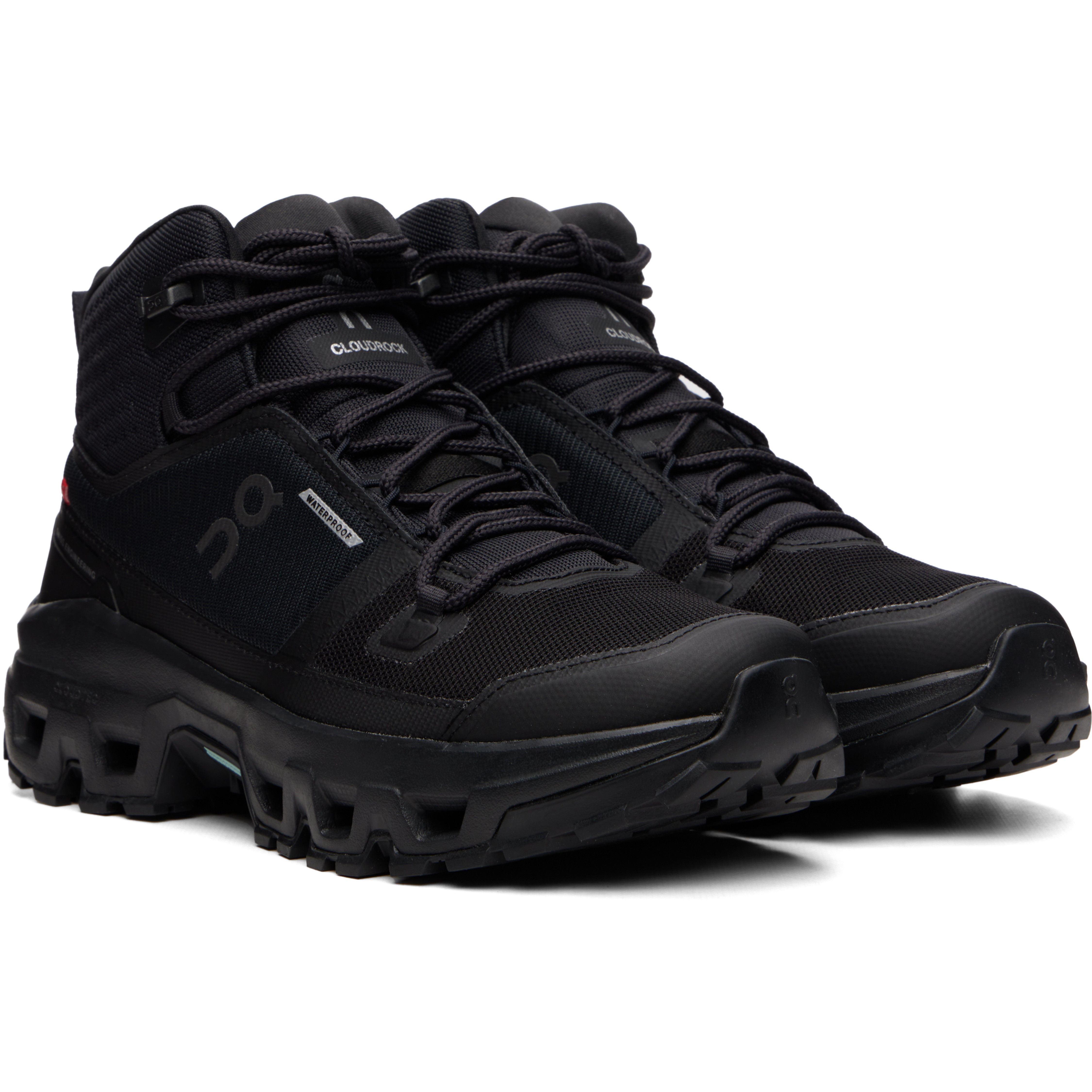 Black Cloudrock Mid Waterproof Sneakers