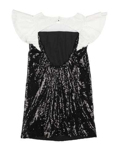 Abito Diva Scollato Dietr Kid Girl Kids' dress Black Size 13 Polyester, Cotton