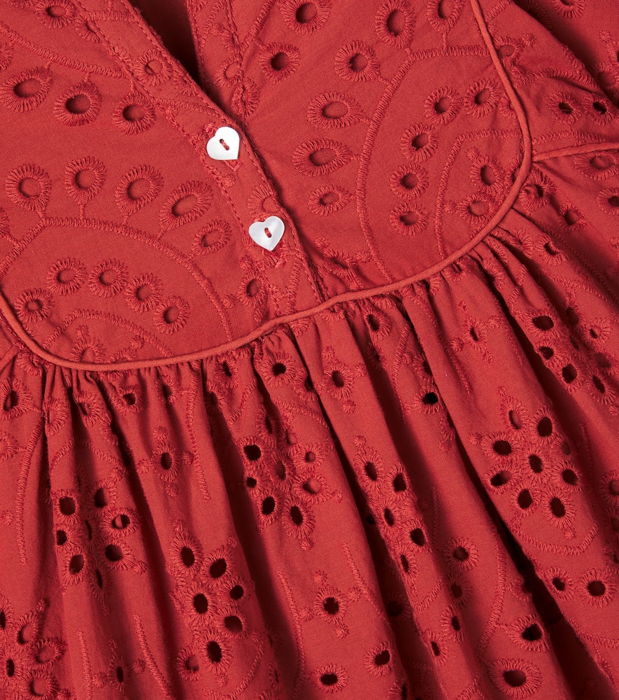 Cruz broderie anglaise cotton dress