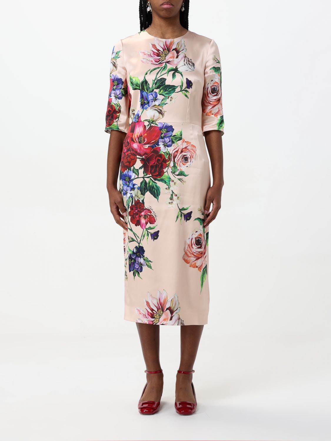 Dress DOLCE & GABBANA Woman color Pink