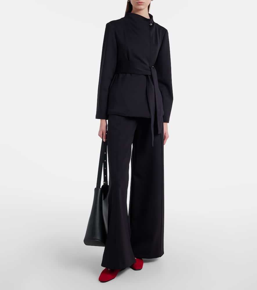 Talamo belted jersey blazer