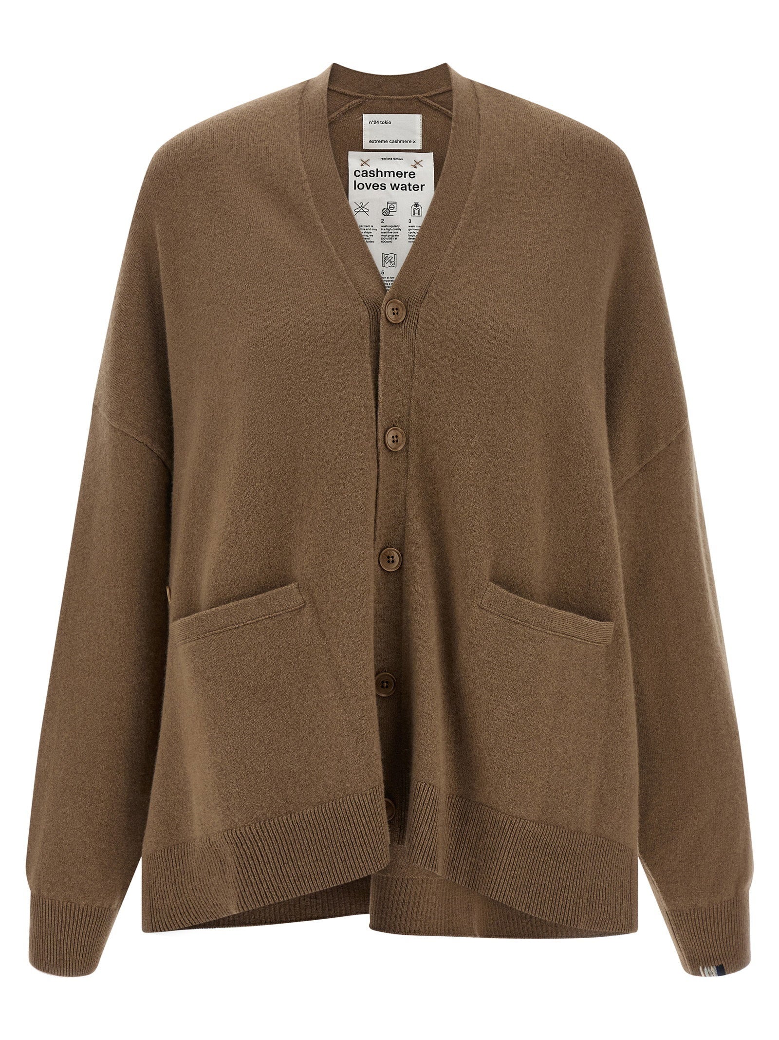 Cardigan — Taupe