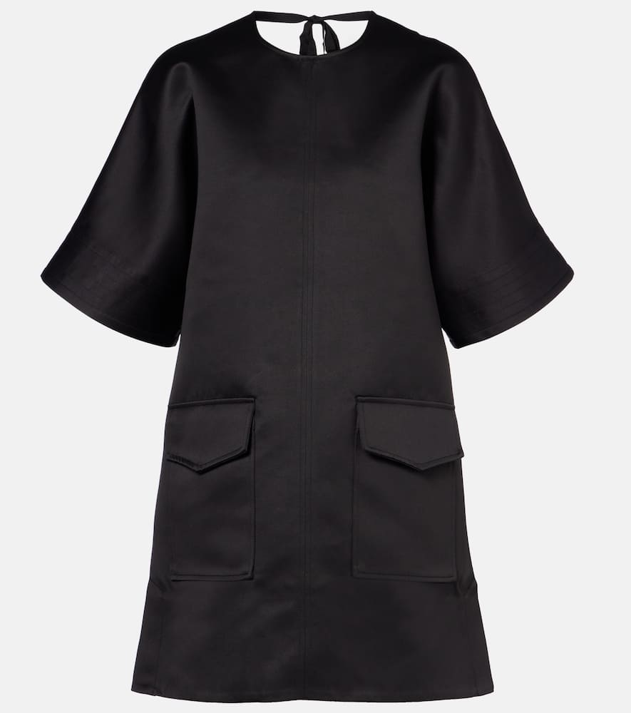 Open-back minidress