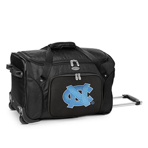 "Officially Licensed NCAA North Carolina 22"" Wheeled Duffel Bag"
