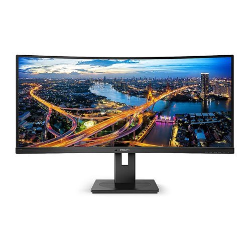 "B-Line 346B1C 34"" LCD Curved UltraWide Adaptive Sync WLED LCD Monitor (DisplayPort, USB, HDMI) - Textured Black"