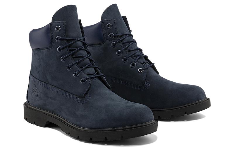 Classic 6 Inch Waterproof Boot 'Navy Nubuck'