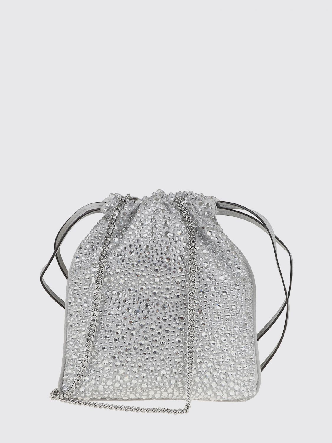 Shoulder Bag Woman color Silver