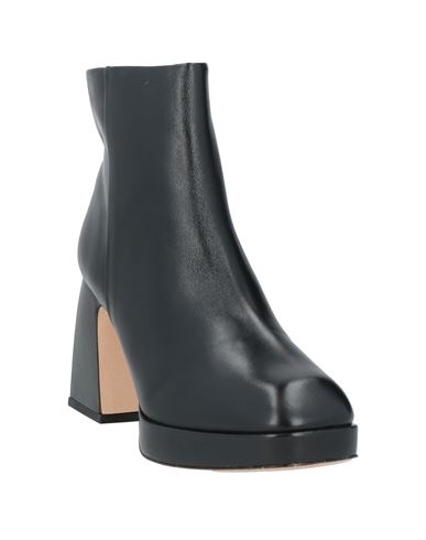 ) Woman Ankle boots Black Size 9 Leather