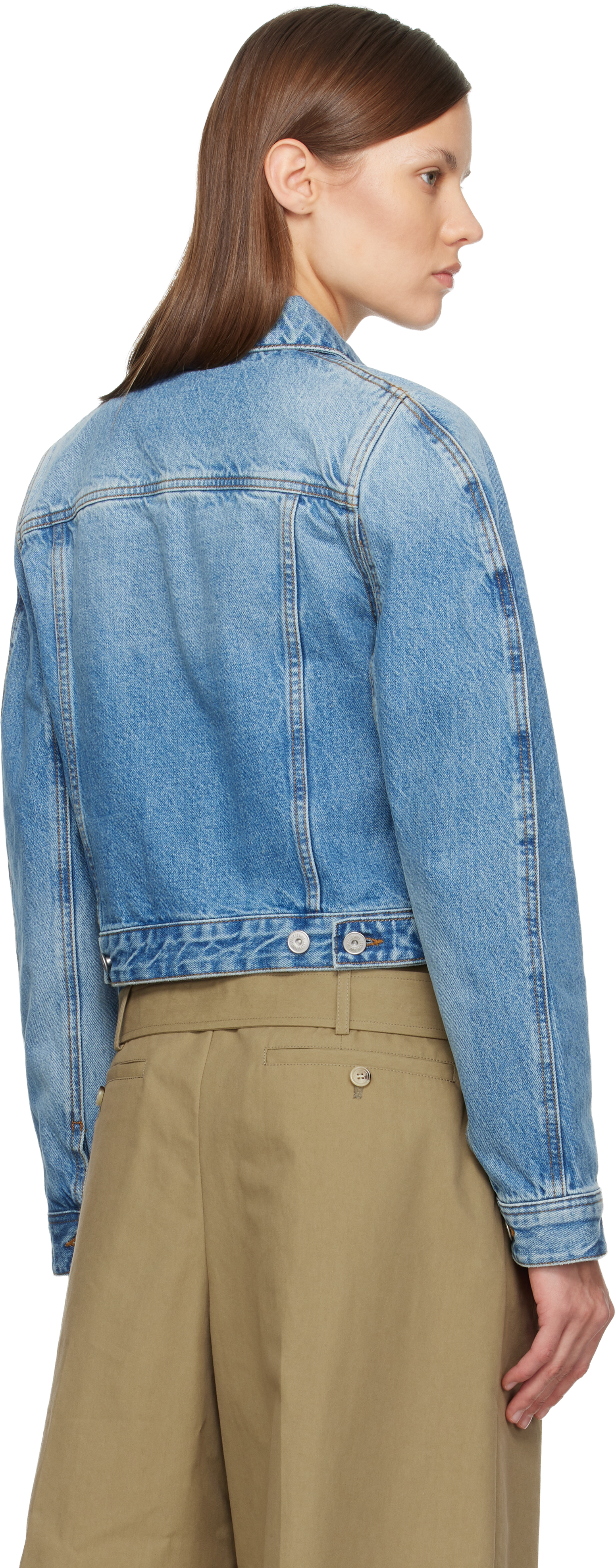 Blue 'The Ovalo de-Nîmes' Denim Jacket
