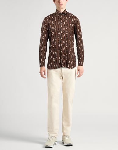 Man Shirt Brown