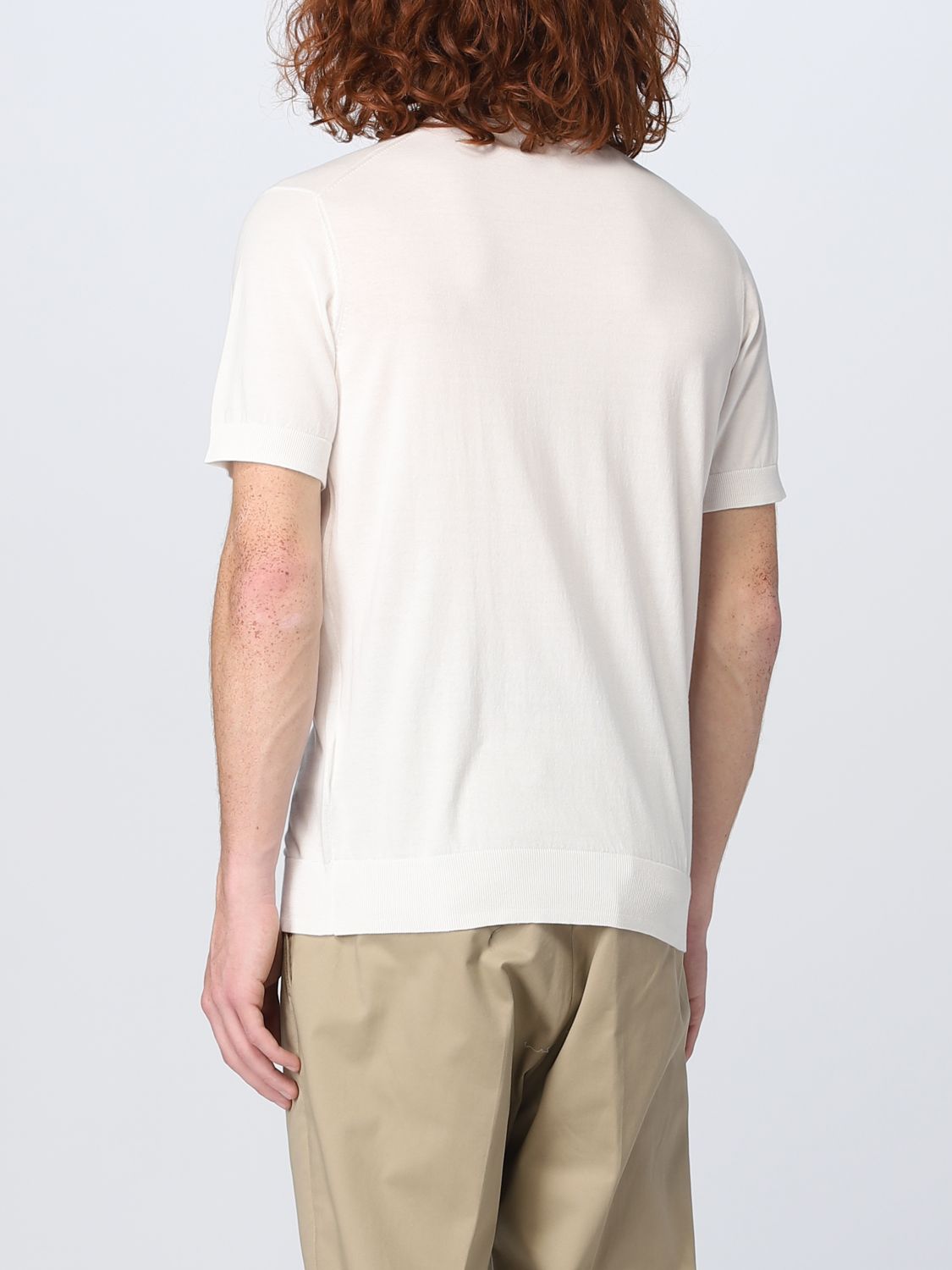 Polo Shirt Men color White
