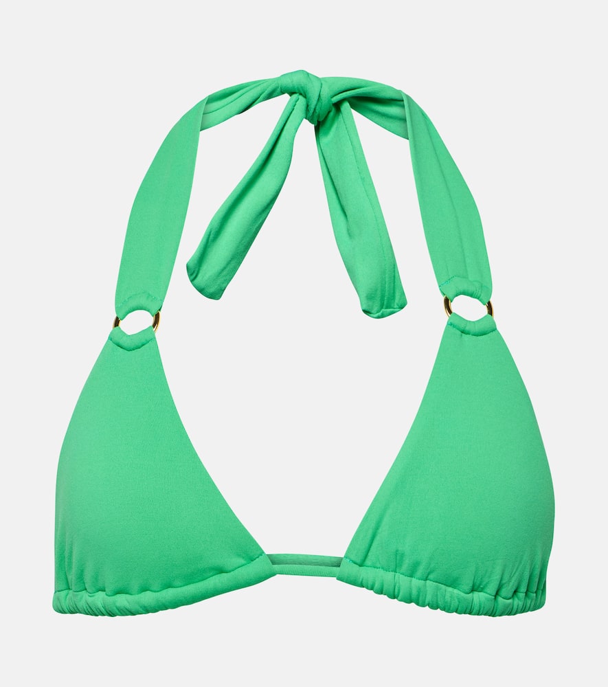 Caracas ring-detail bikini top