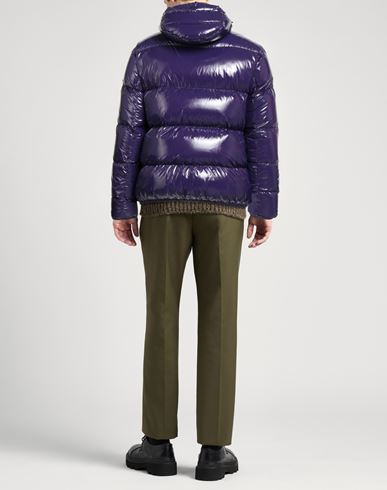 Man Puffer Purple Size 40 Polyamide, Polyurethane