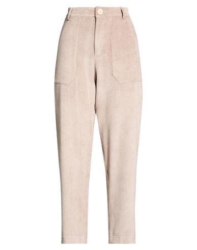 Woman Pants Beige Size 10 Polyester, Nylon, Elastane
