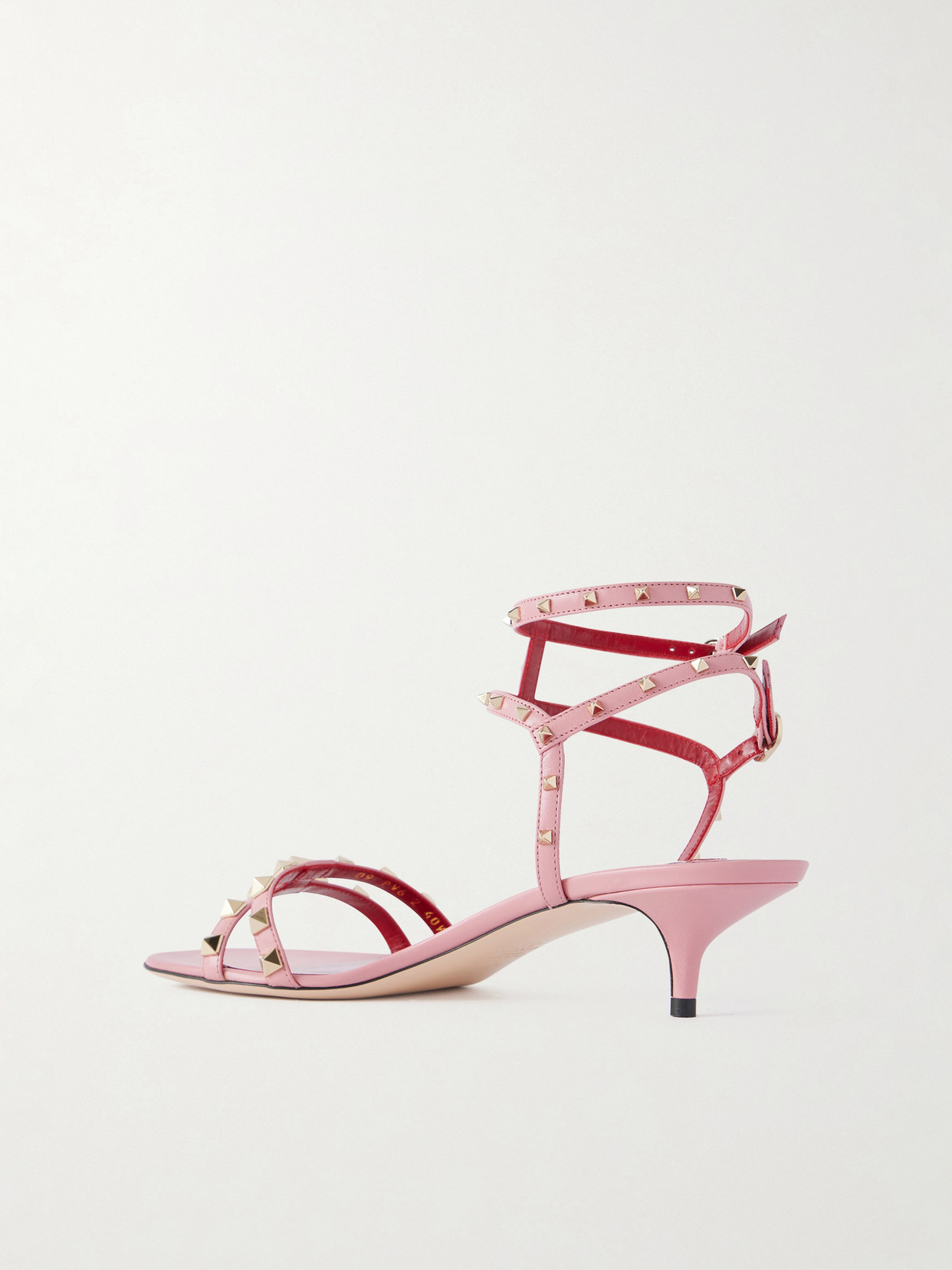 Rockstud Mid Sandals - Black
