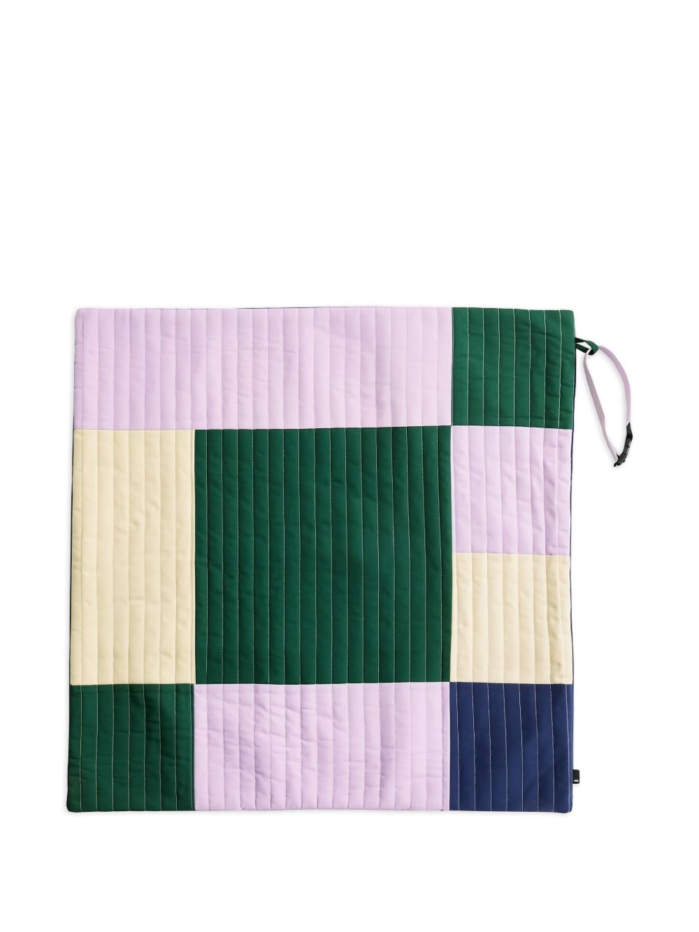Dog quilted travel blanket (80x80cm) - Green