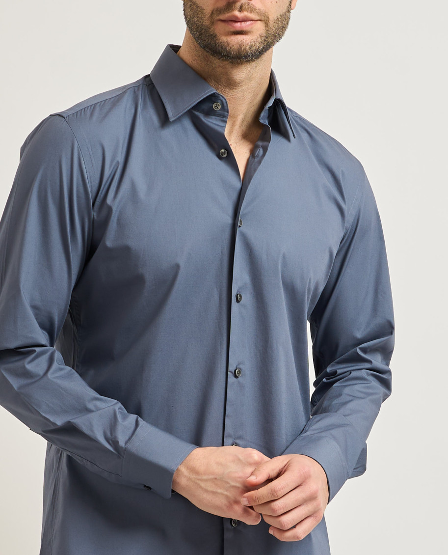 Blue Slim Fit Shirt