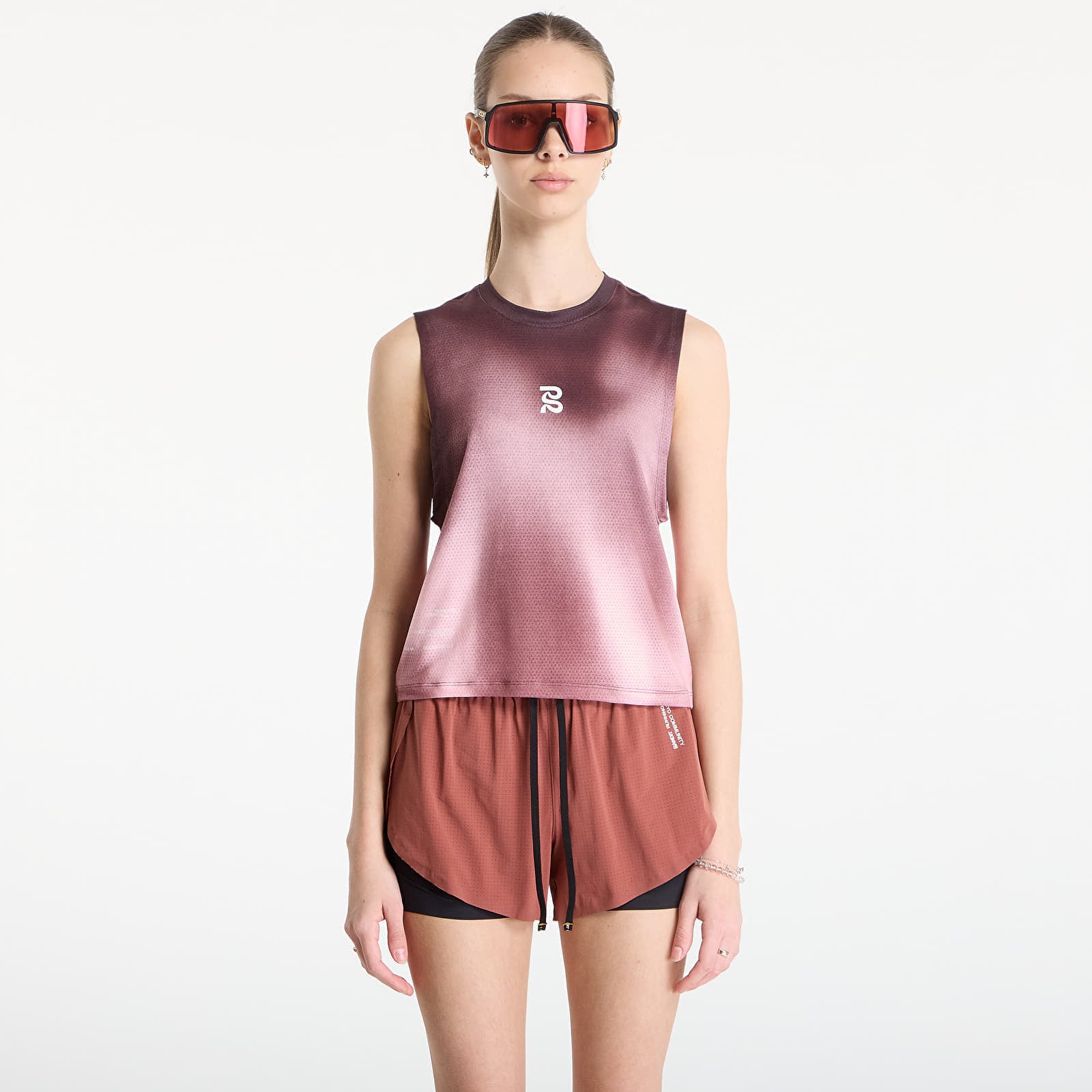 Tank top BANDIT Women's Micromesh™ Run Tank Flow State Mahogany Multi