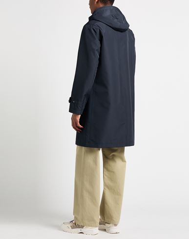 Man Overcoat & Trench Coat Charcoal Size M Polyester