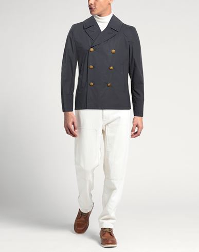 Man Jacket Navy Size 40 Cotton