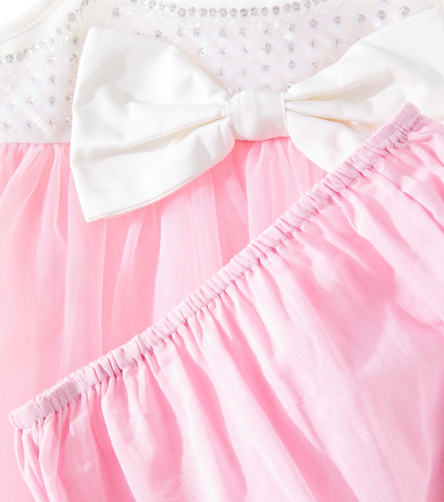 Baby Jolie embellished tulle dress