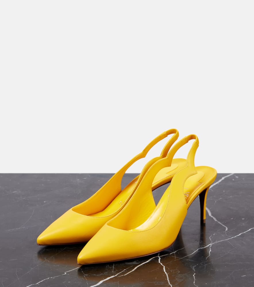 Christian Louboutin Hot Chick Sling 70 leather slingback pumps