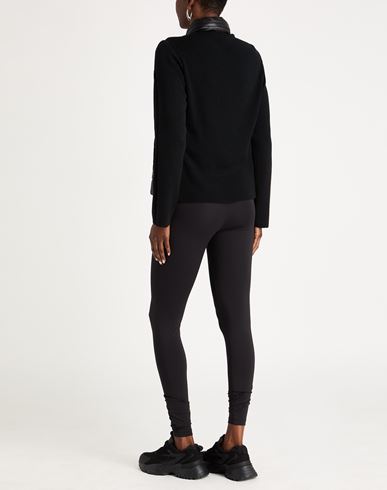 Woman Puffer Black Size L Virgin Wool, Polyamide