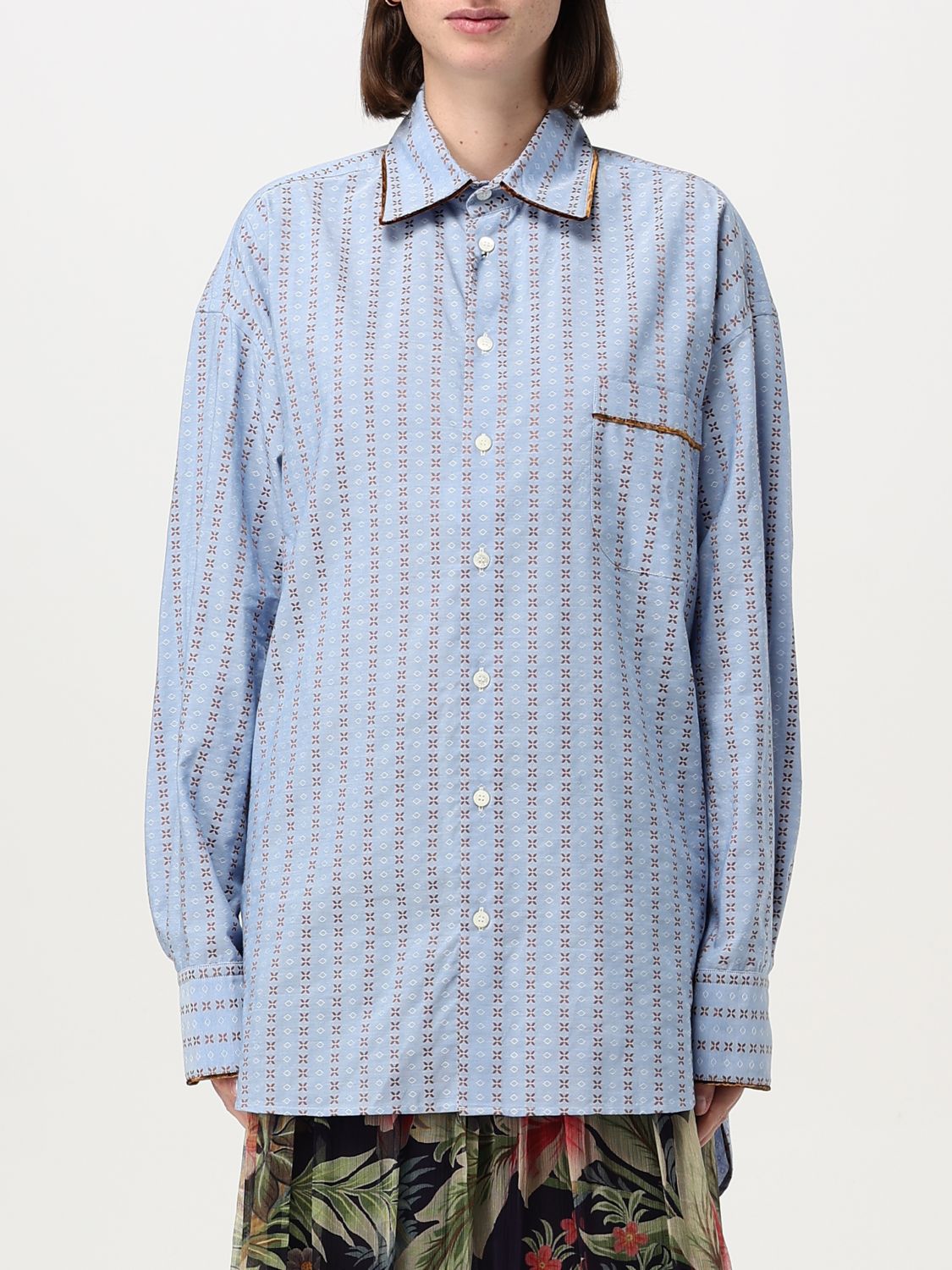 Jacquard shirt - Pink
