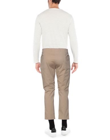 Man Pants Camel Size 34 Cotton, Elastane