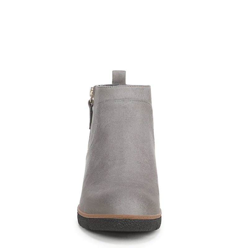 Women's Bianca Wedge Booties (Calm Grey Microfiber)