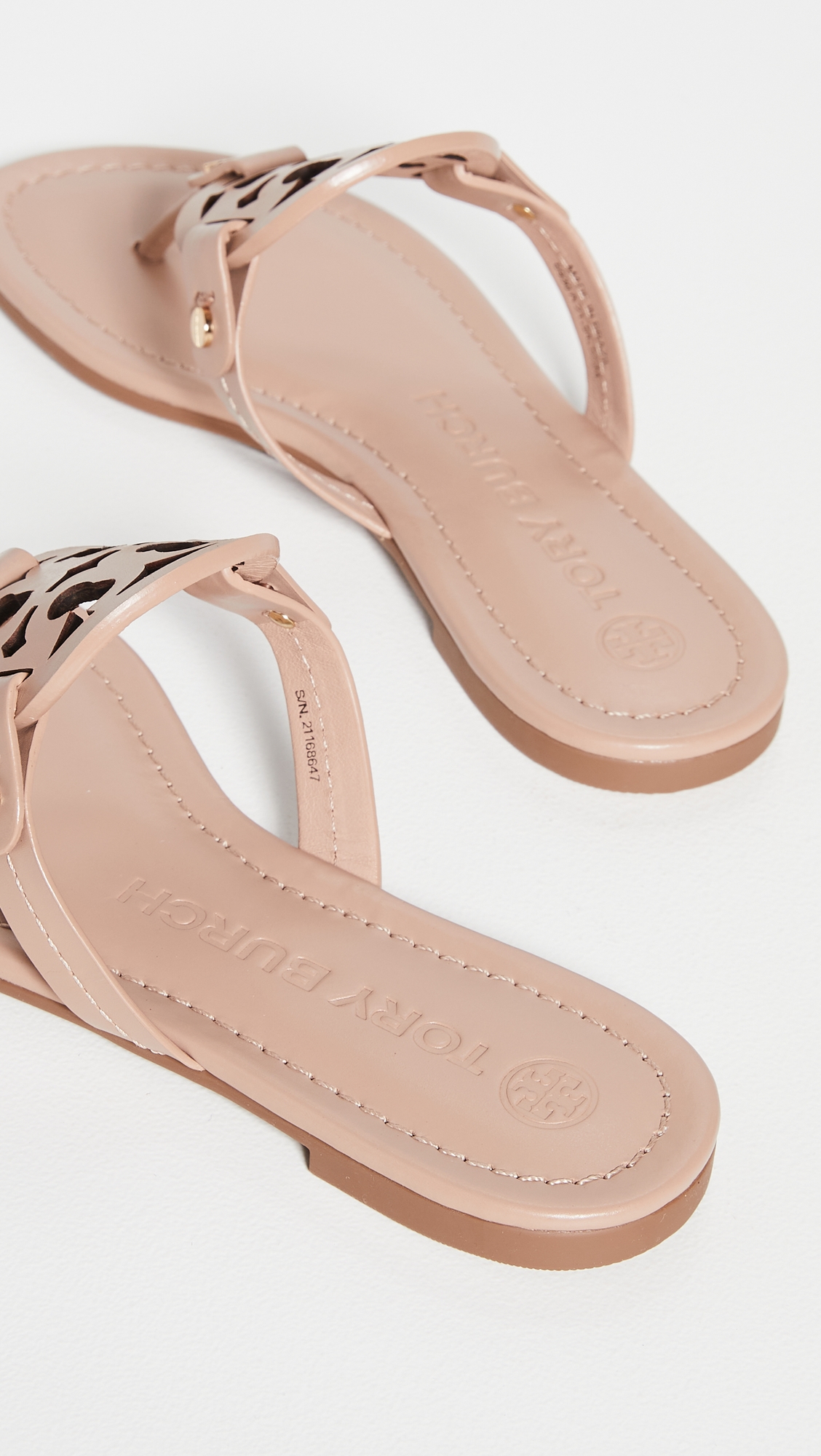 Miller Thong Sandals Light Makeup
