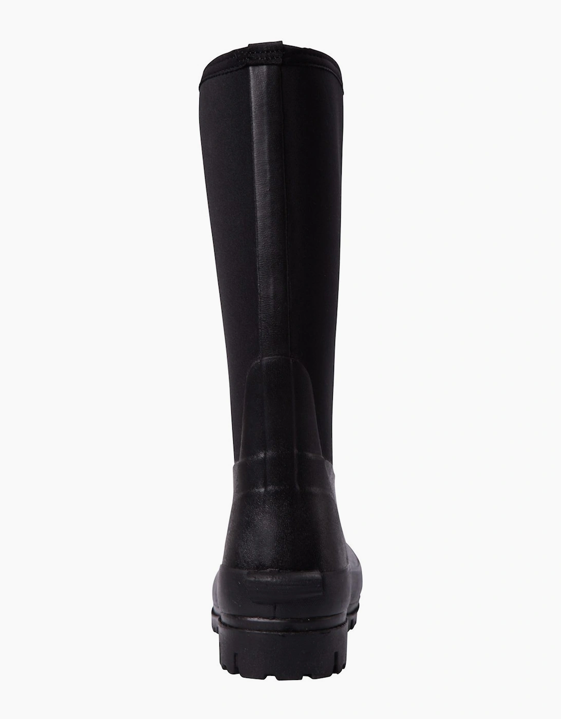 Women's Mountain Warehouse Womens/Ladies Mucker Neoprene Calf Boots - Black