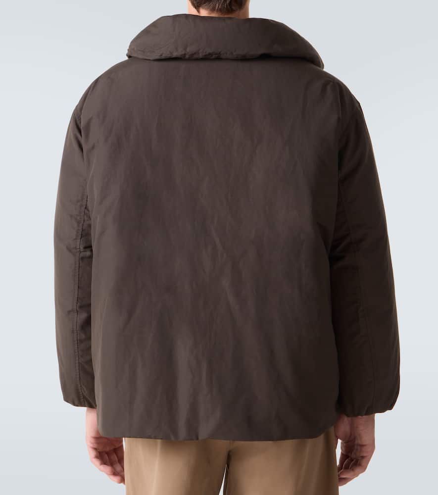 Oversized down jacket