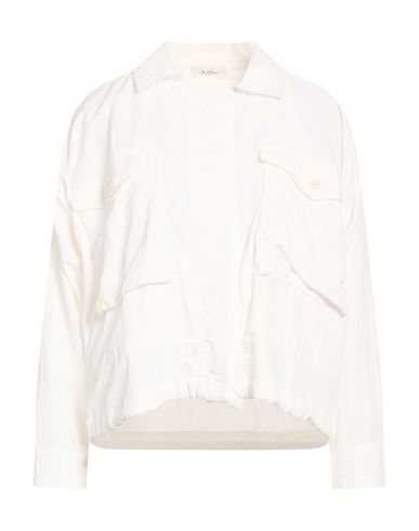 Woman Jacket Ivory Size M Polyamide